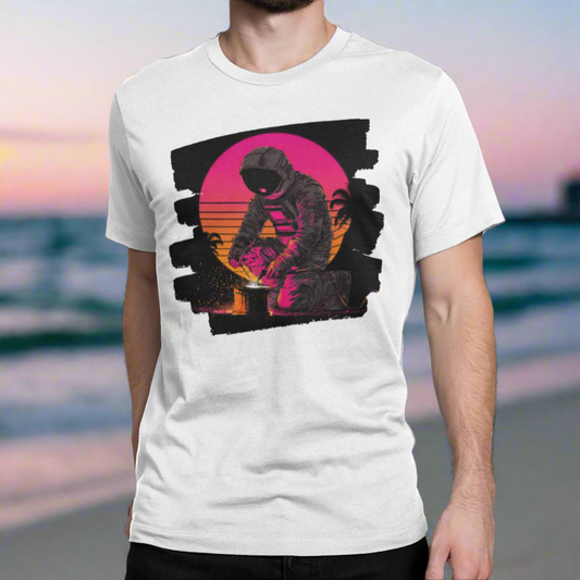 The Cosmic Welder Mens T-Shirt