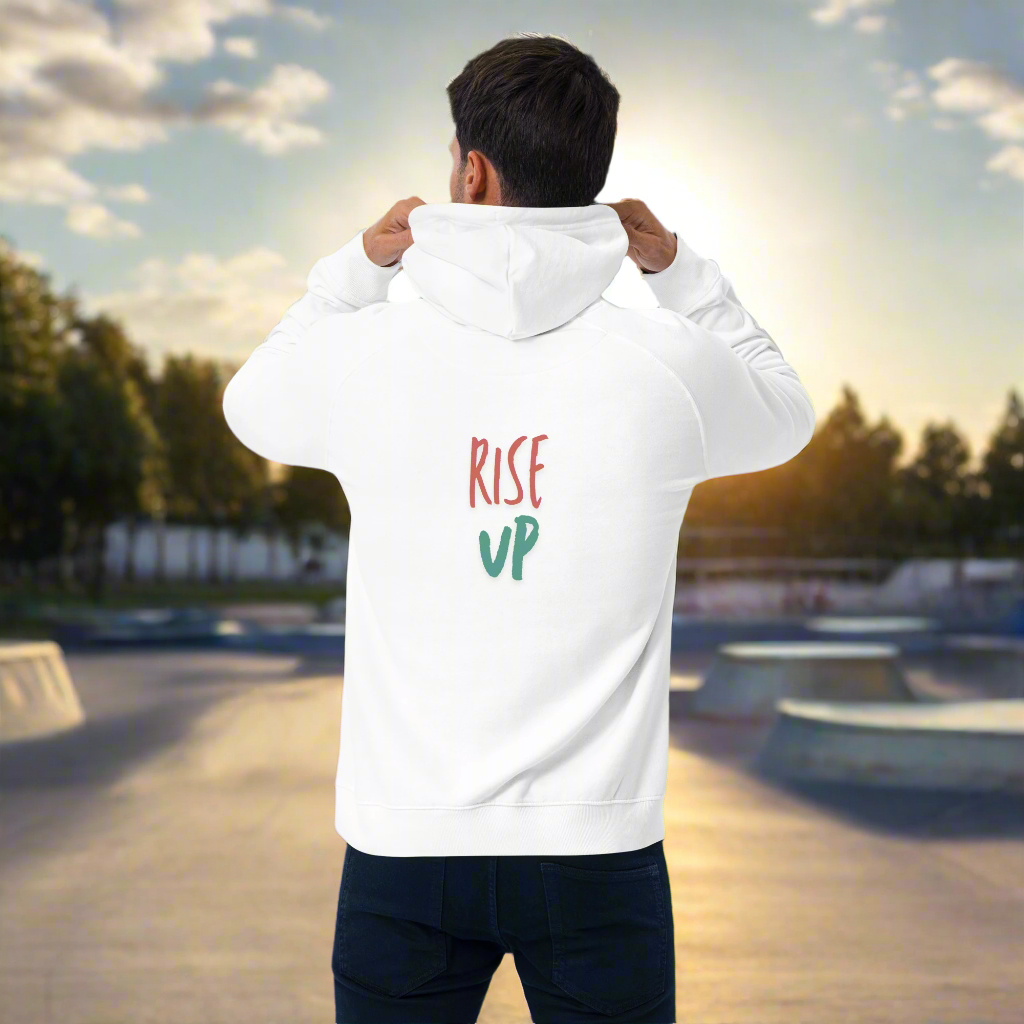 Soft Hoodie - Rise Up, Cosmic Kick Flip Collection