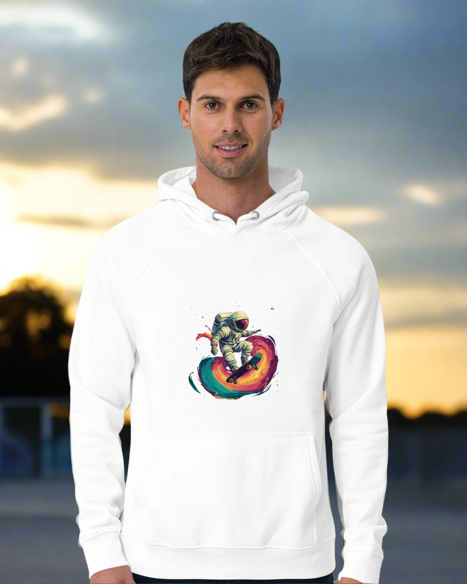 Soft Hoodie - Rise Up, Cosmic Kick Flip Collection